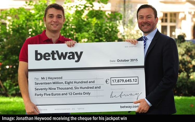 betway jackpot winner