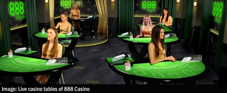 live casino 888