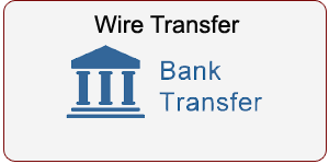 Deposit in casino with wire transfer